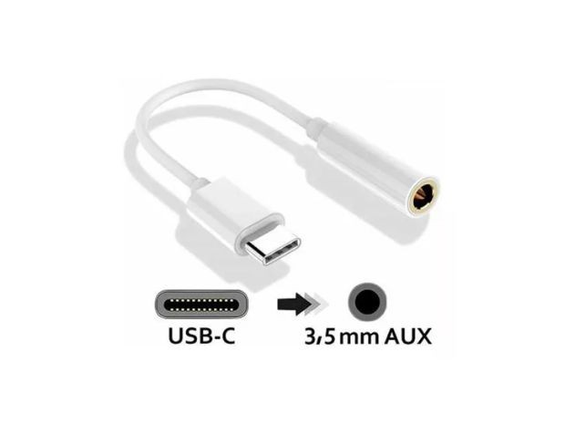 &u+ CABLE ADAPTADOR TIPO C A PLUG DE PLASTICO (4326)